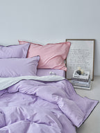 Rivelle Contrast-Trim Washed Cotton Duvet Cover original reference image 30