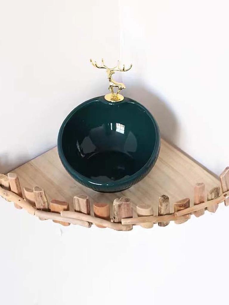 Rustic Style Wood Floating Shelf