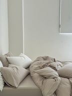Seabrook Stripe Seersucker Cotton Duvet Cover original reference image 12