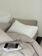 Seabrook Stripe Seersucker Cotton Duvet Cover original reference image 14