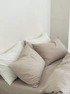 Seabrook Stripe Seersucker Cotton Duvet Cover original reference image 15