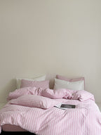 Seabrook Stripe Seersucker Cotton Duvet Cover original reference image 24