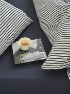 Seabrook Stripe Seersucker Cotton Duvet Cover original reference image 28