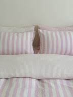 Seoul Stripe Cotton Seersucker Duvet Cover original reference image 51