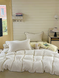 Shell Stitch Cotton Jacquard Duvet Cover original reference image 8