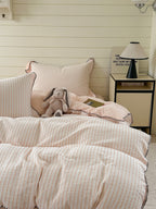 Shell Stitch Cotton Jacquard Duvet Cover original reference image 9