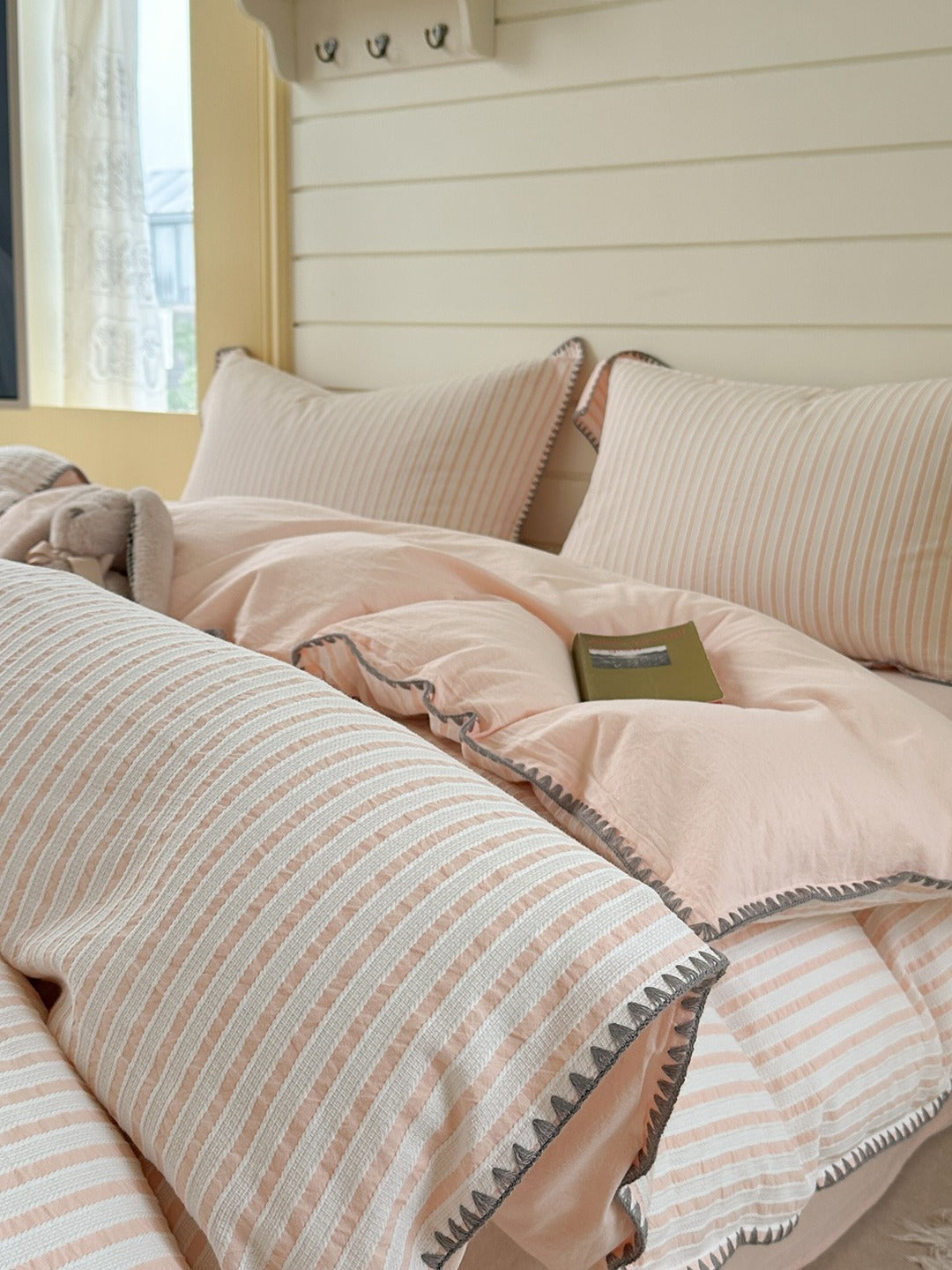 Shell Stitch Cotton Jacquard Duvet Cover original reference image 14