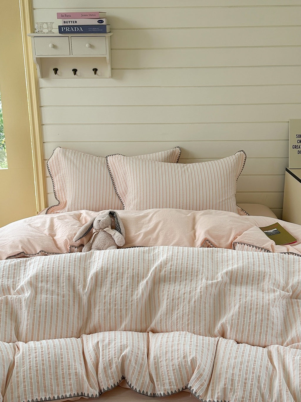 Shell Stitch Cotton Jacquard Duvet Cover original reference image 15