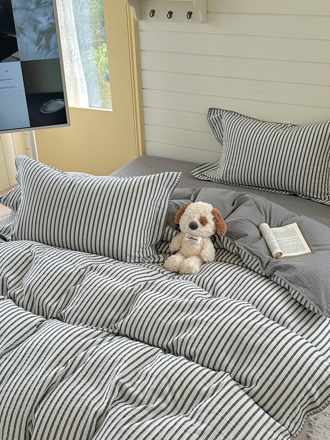 Shell Stitch Cotton Jacquard Duvet Cover original reference image 19
