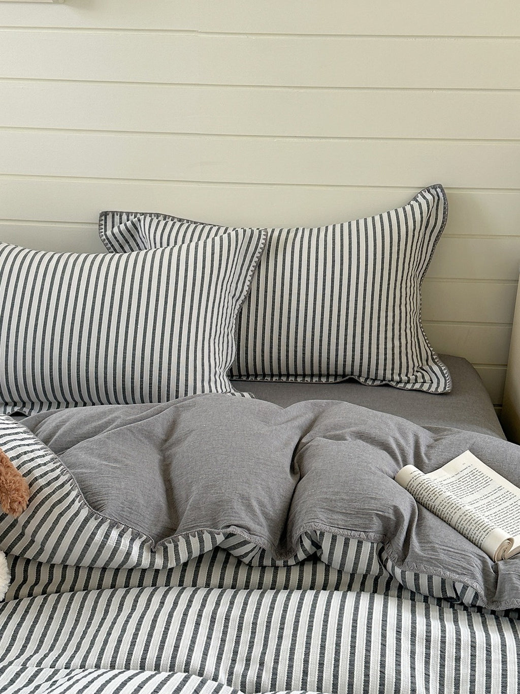 Shell Stitch Cotton Jacquard Duvet Cover original reference image 21