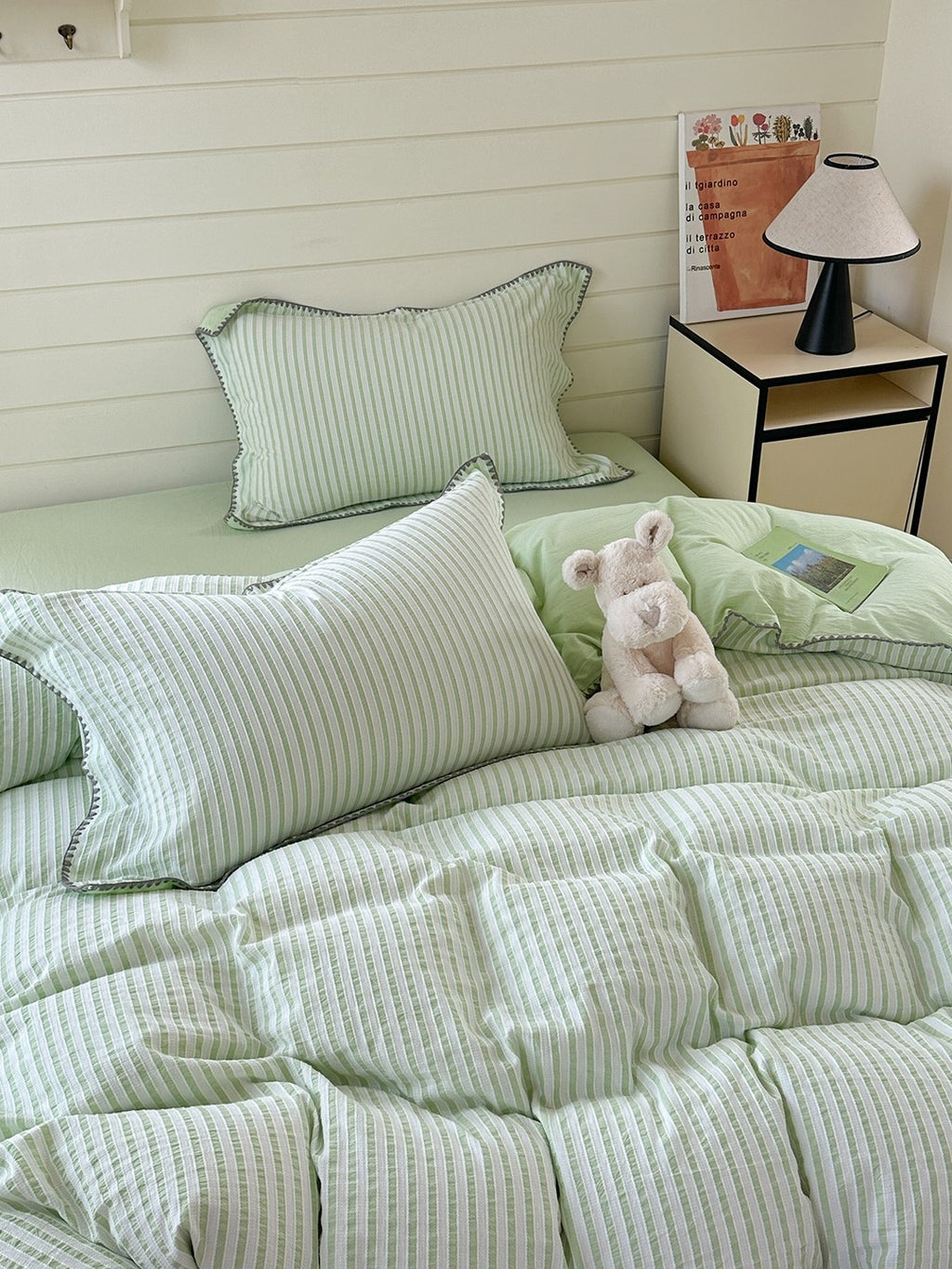 Shell Stitch Cotton Jacquard Duvet Cover original reference image 26