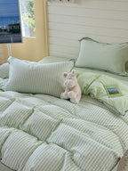 Shell Stitch Cotton Jacquard Duvet Cover original reference image 27