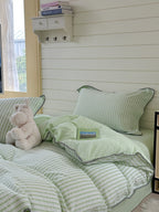Shell Stitch Cotton Jacquard Duvet Cover original reference image 28