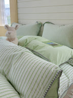 Shell Stitch Cotton Jacquard Duvet Cover original reference image 30