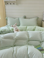 Shell Stitch Cotton Jacquard Duvet Cover original reference image 31