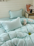 Shell Stitch Cotton Jacquard Duvet Cover original reference image 34