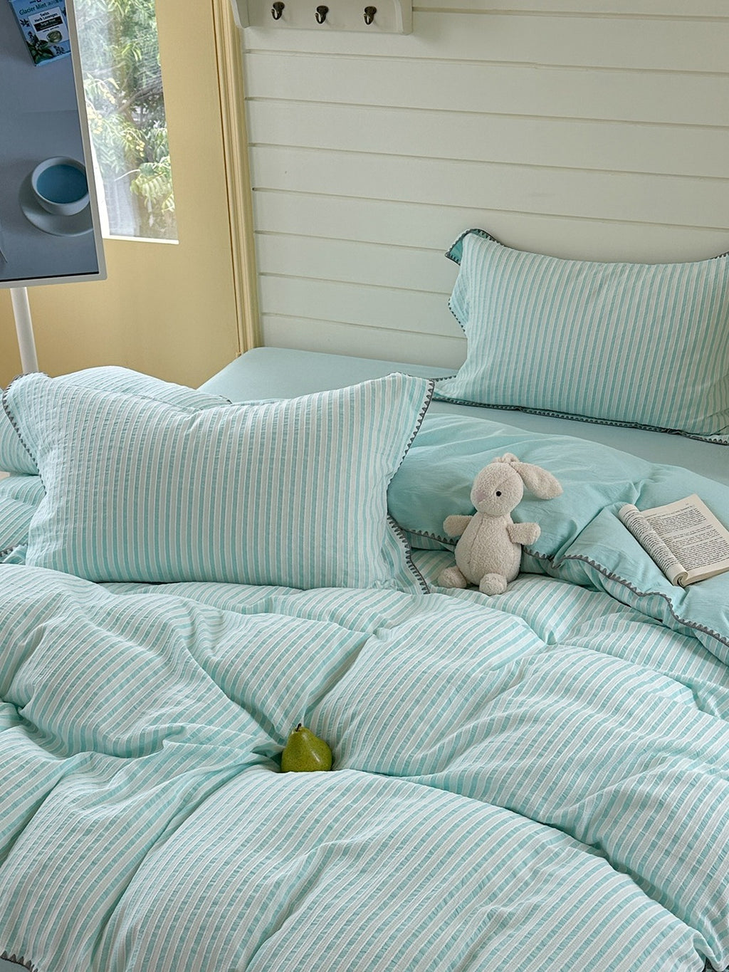 Shell Stitch Cotton Jacquard Duvet Cover original reference image 35