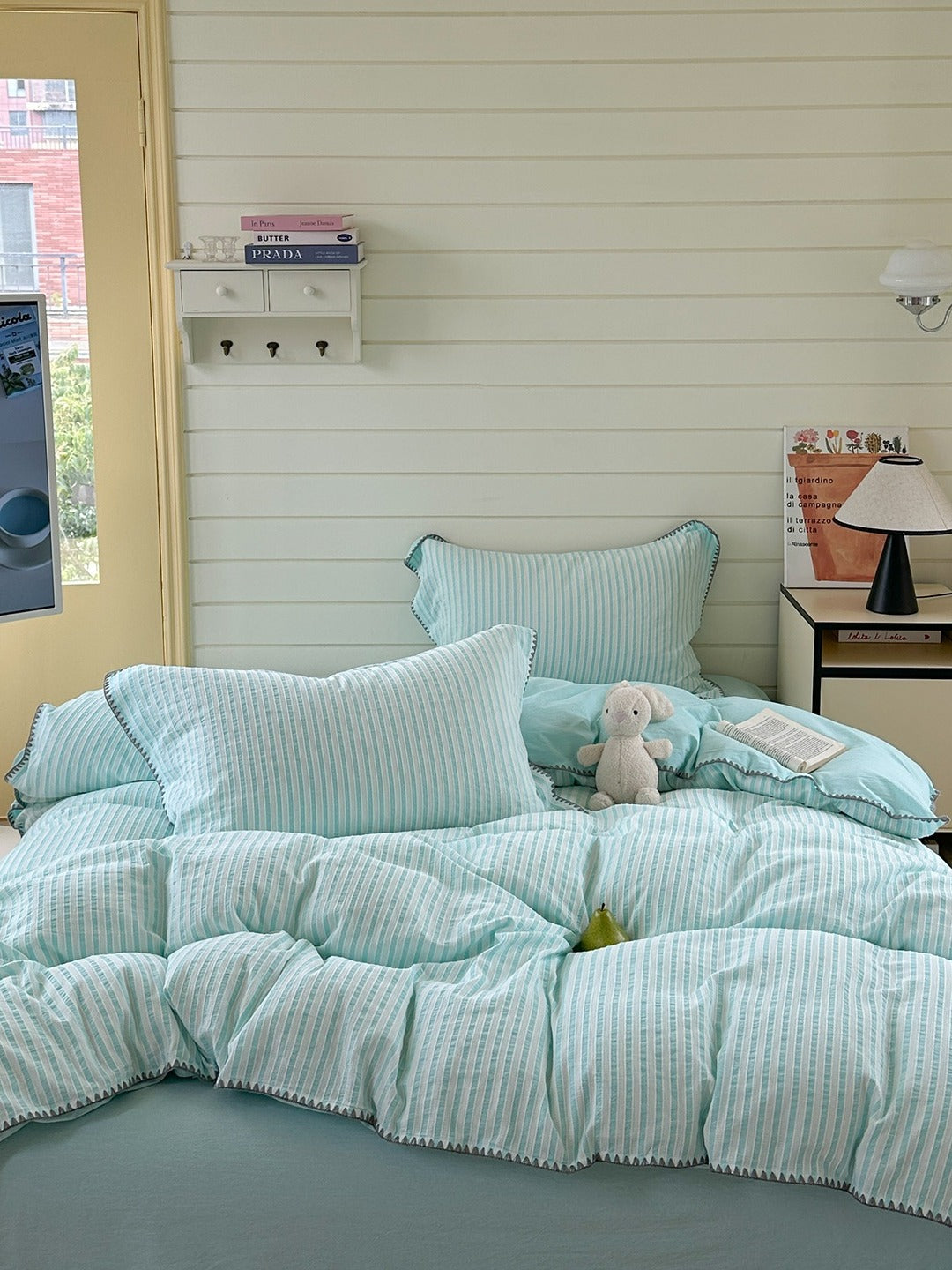 Shell Stitch Cotton Jacquard Duvet Cover original reference image 40