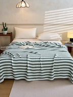 Shoreline Six-Layer Cotton Gauze Throw Blanket original reference image 12