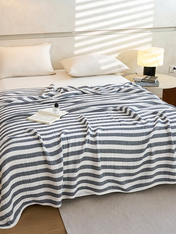 Shoreline Six-Layer Cotton Gauze Throw Blanket original reference image 26
