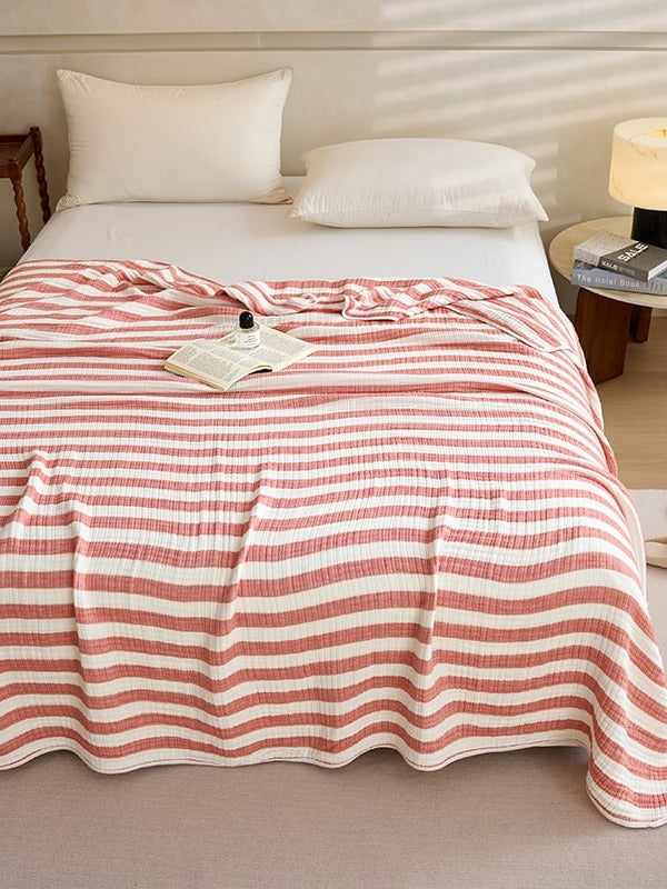 Shoreline Six-Layer Cotton Gauze Throw Blanket original reference image 35