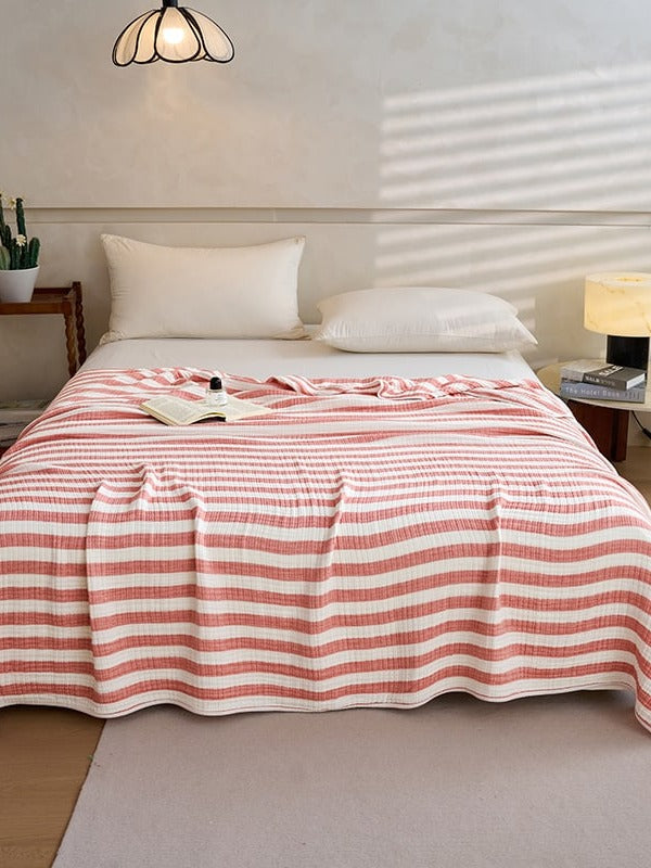 Shoreline Six-Layer Cotton Gauze Throw Blanket original reference image 36