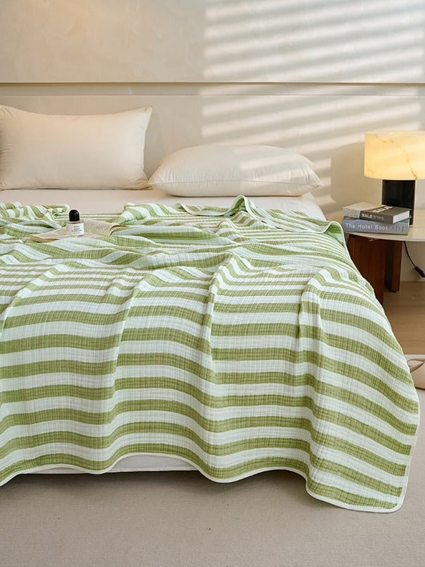 Shoreline Six-Layer Cotton Gauze Throw Blanket original reference image 40