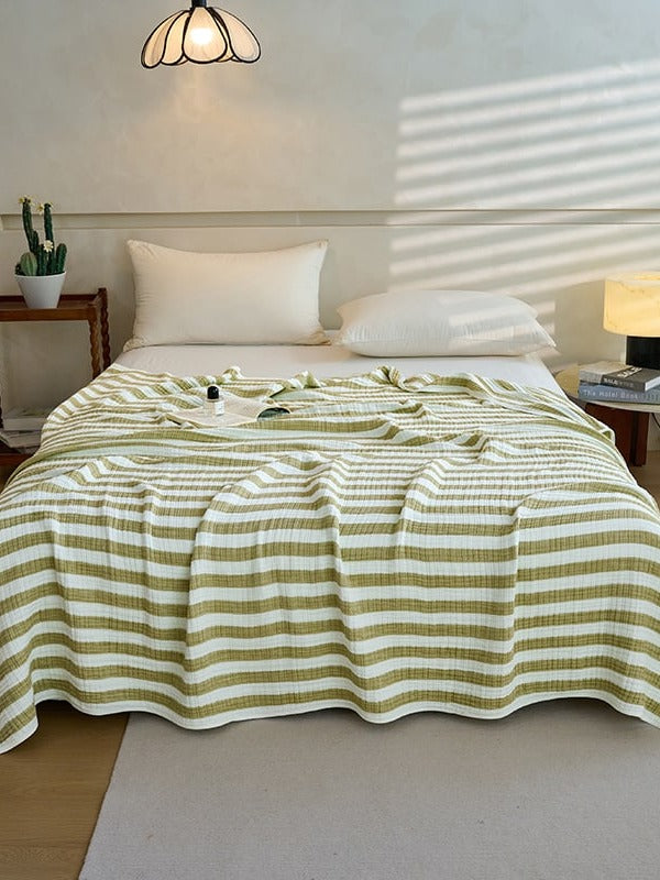 Shoreline Six-Layer Cotton Gauze Throw Blanket original reference image 43