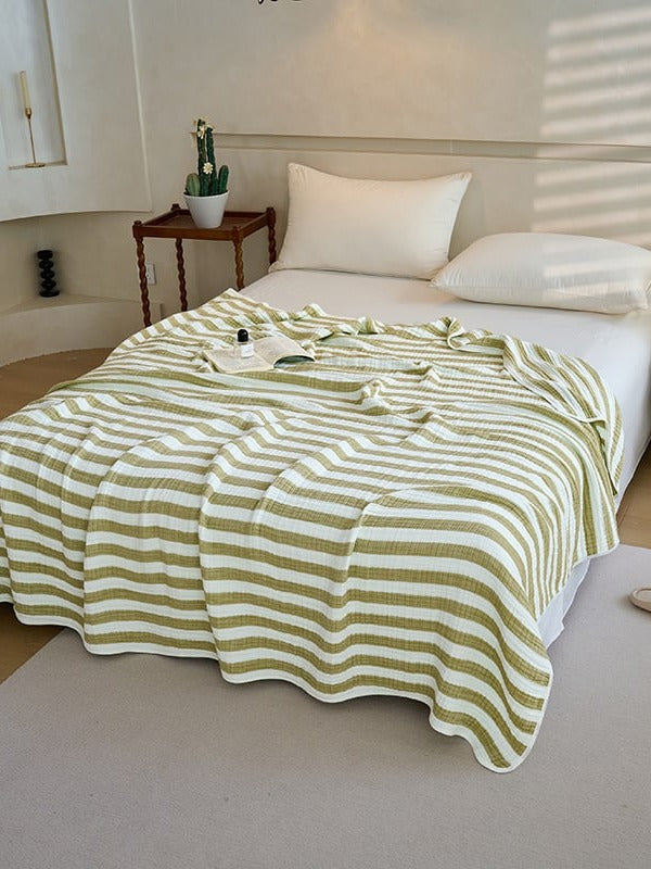 Shoreline Six-Layer Cotton Gauze Throw Blanket original reference image 44