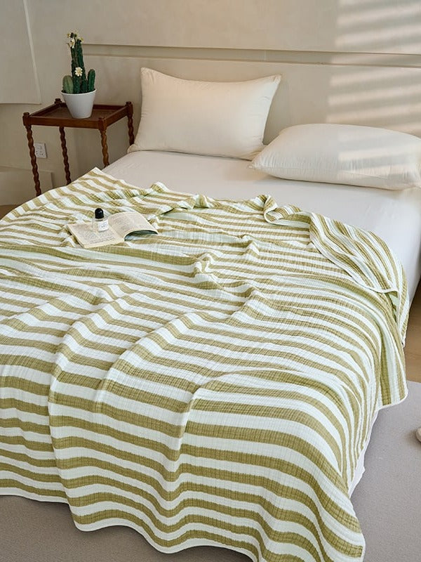 Shoreline Six-Layer Cotton Gauze Throw Blanket original reference image 45