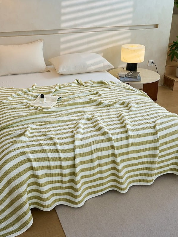 Shoreline Six-Layer Cotton Gauze Throw Blanket original reference image 46