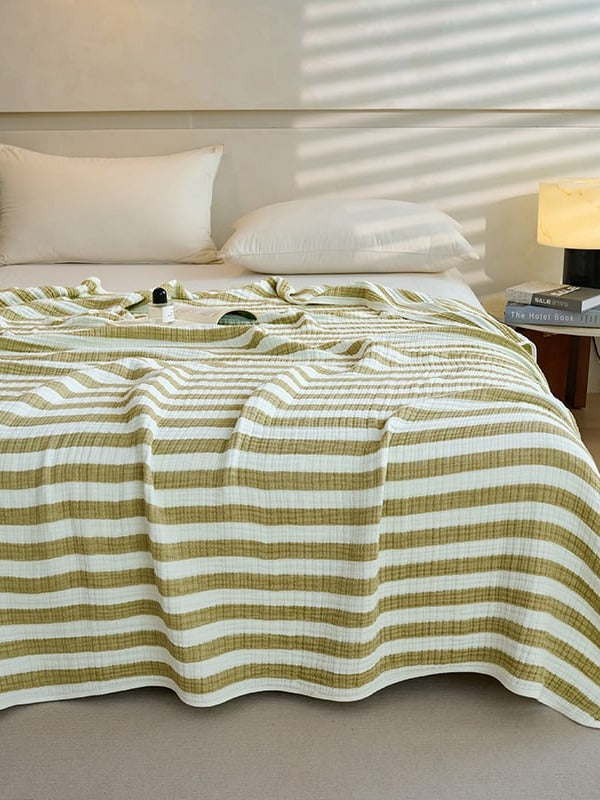 Shoreline Six-Layer Cotton Gauze Throw Blanket original reference image 47