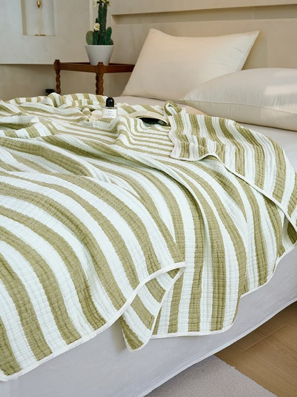 Shoreline Six-Layer Cotton Gauze Throw Blanket original reference image 48