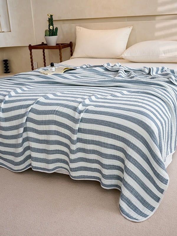 Shoreline Six-Layer Cotton Gauze Throw Blanket original reference image 51