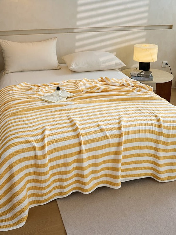 Shoreline Six-Layer Cotton Gauze Throw Blanket original reference image 63