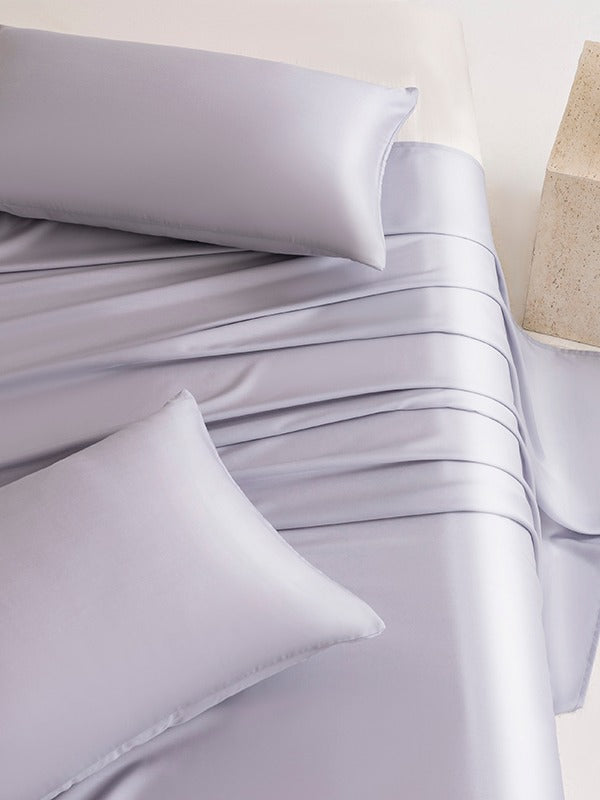 Silver Mist TENCEL™ Lyocell Sheet Set original reference image 4