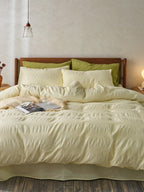Softwave Cotton Seersucker Duvet Cover Set original reference image 1