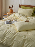 Softwave Cotton Seersucker Duvet Cover Set original reference image 5