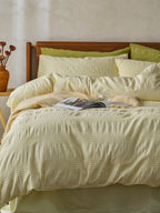 Softwave Cotton Seersucker Duvet Cover Set original reference image 6