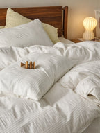 Softwave Cotton Seersucker Duvet Cover Set original reference image 11