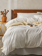 Softwave Cotton Seersucker Duvet Cover Set original reference image 12