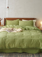 Softwave Cotton Seersucker Duvet Cover Set original reference image 13