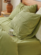 Softwave Cotton Seersucker Duvet Cover Set original reference image 14