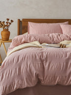 Softwave Cotton Seersucker Duvet Cover Set original reference image 30
