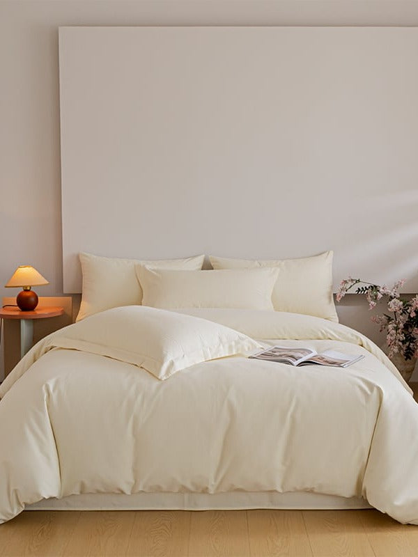Solace Brushed Cotton Duvet Cover Set original reference image 2