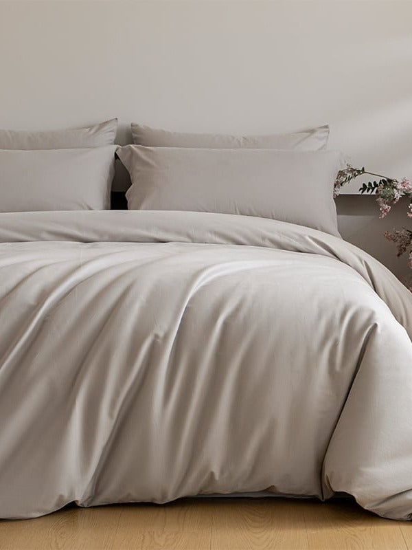 Solace Brushed Cotton Duvet Cover Set original reference image 24