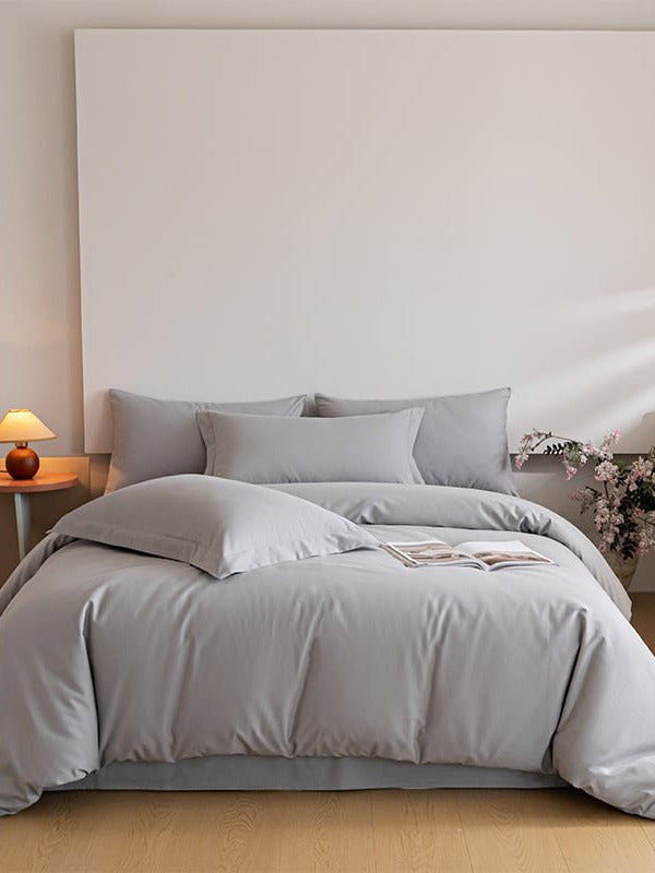 Solace Brushed Cotton Duvet Cover Set original reference image 34