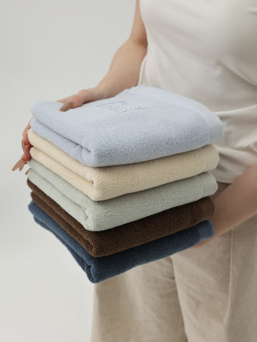 Spa Embossed Cotton Bath Towel original reference image 6