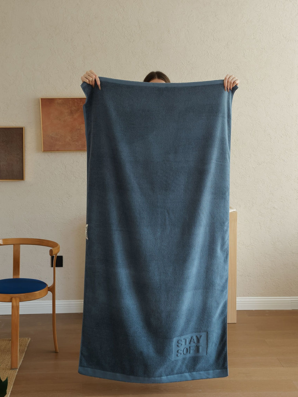Spa Embossed Cotton Bath Towel original reference image 16
