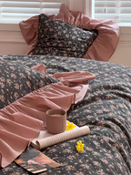 Spring Garden Ruffle Duvet Cover